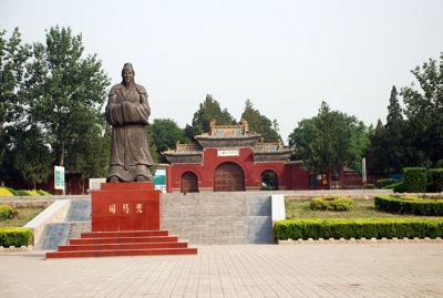 走进夏县司马光祠