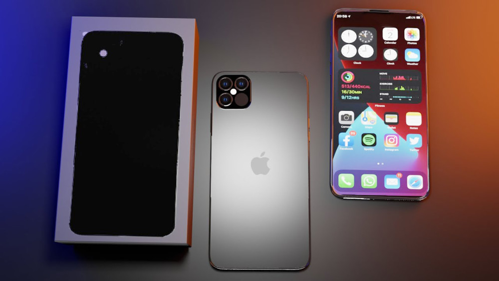 iphone12pro概念图,苹果12pro真机图片 iphone12pro概念图:无刘海直面屏,这样的iphone我劝你