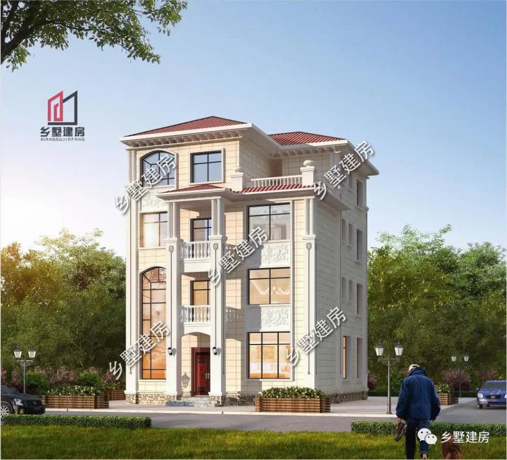 品牌:乡墅建房 别墅编号:ms2004033 占地尺寸:10.26x10.