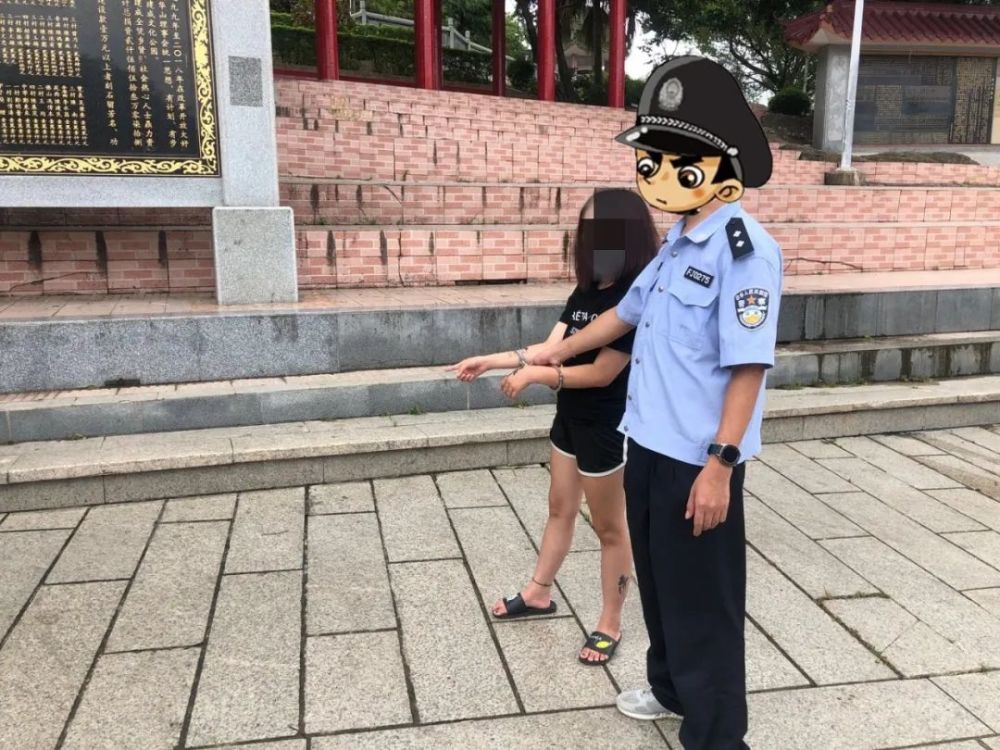 19岁女孩陈某红被抓,指认犯罪现场