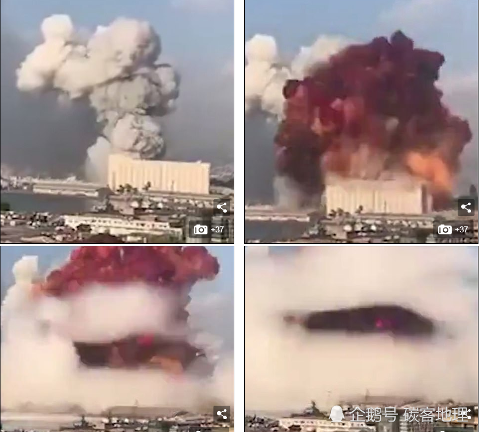 贝鲁特大爆炸似"核爆"城市瞬间变"广岛",以色列忙说:"