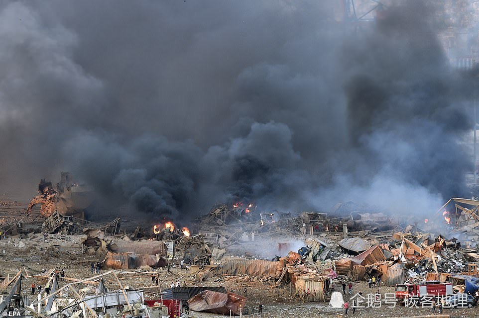 贝鲁特大爆炸似核爆城市瞬间变广岛以色列忙说不是我干的