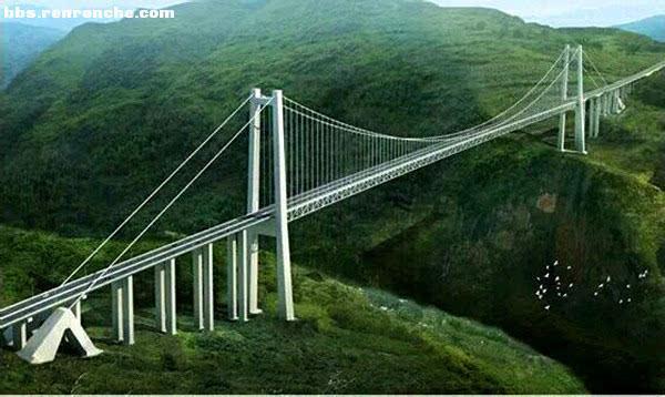 中国十大跨山大桥