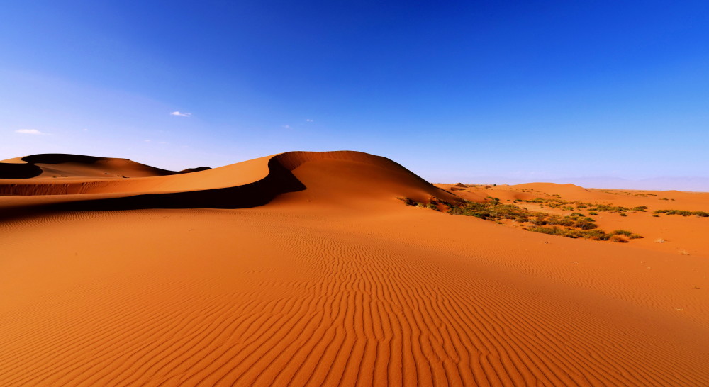 大漠黄沙,落日星河——腾格里沙漠