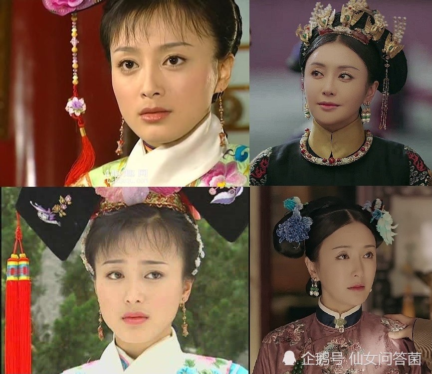 认识秦岚始于《还珠格格》里面的知画,那时的她是个小方脸,五官虽小巧