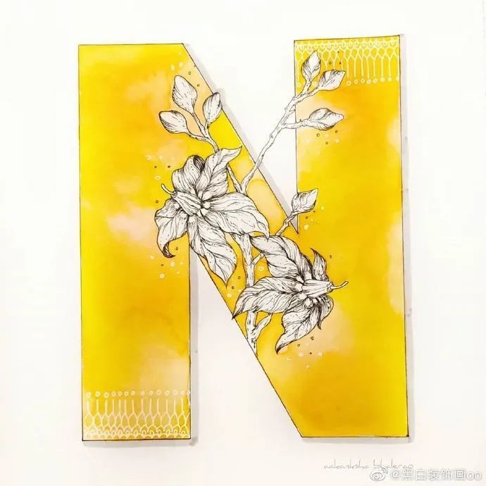 史上最全最好看的字母设计手绘,你要的全都在里面,一定要收藏哦!