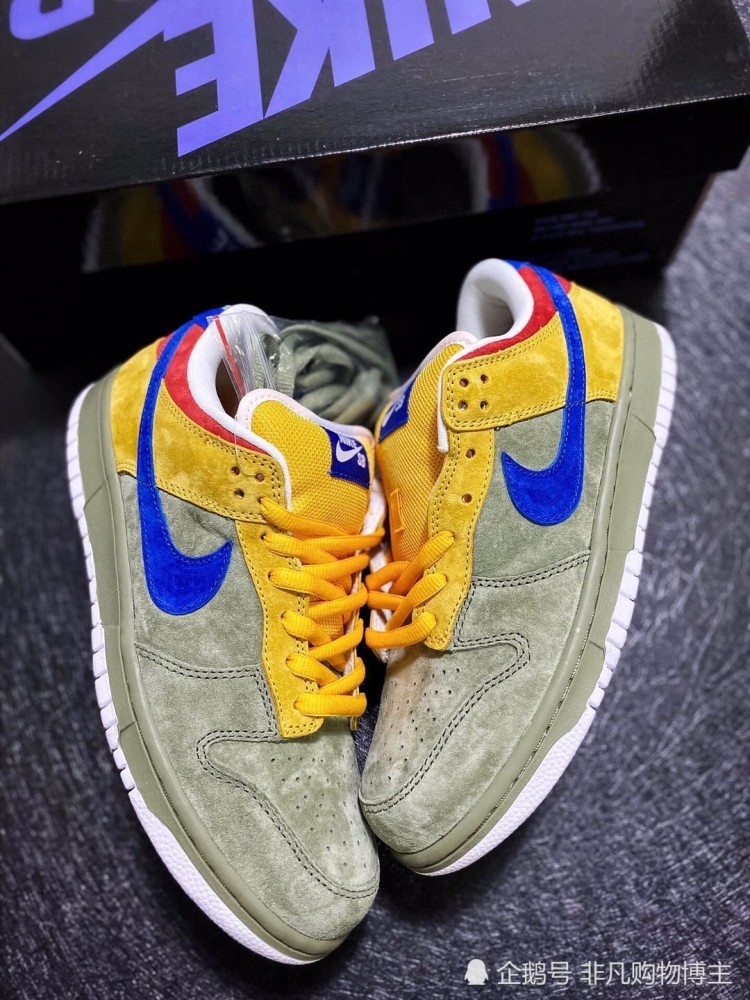 新配色 耐克 nike dunk sb 布鲁克林 开箱鉴赏