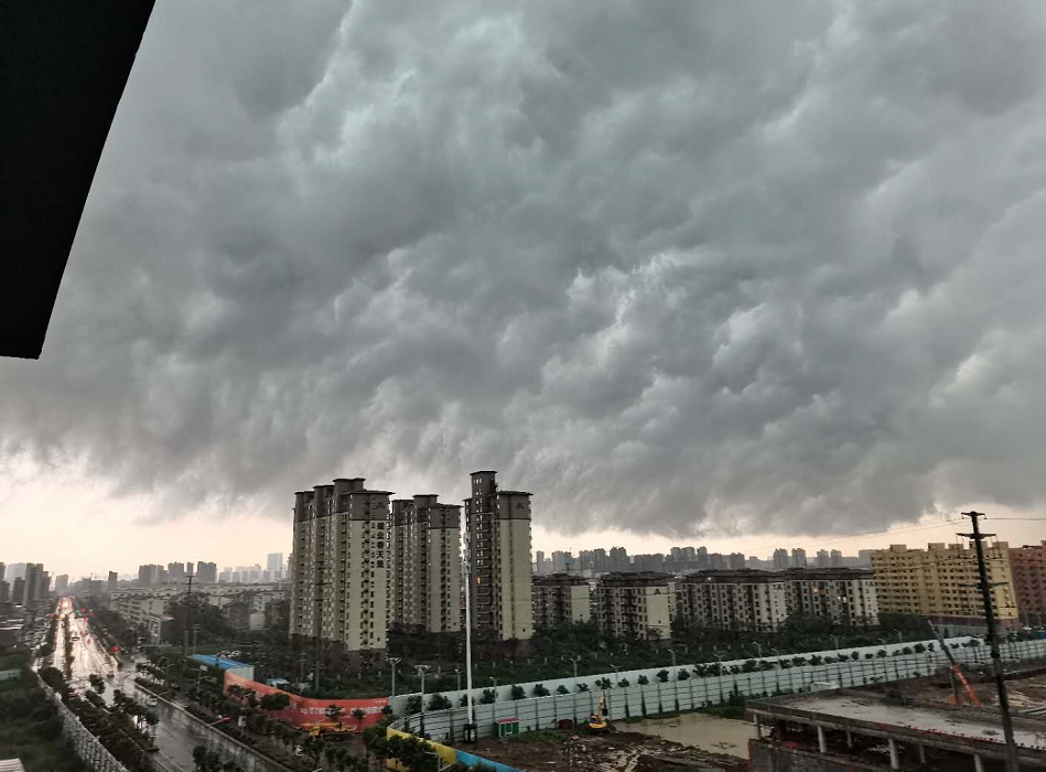 大暴雨商丘雷暴天气来袭