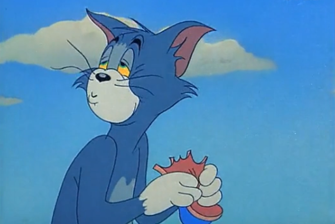 猫和老鼠绝境逢生汤姆绝望的时候又有了希望小岛