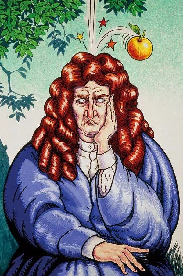 被苹果砸中的上帝宠儿牛顿晚年间痴迷炼金术还预言了世界末日
