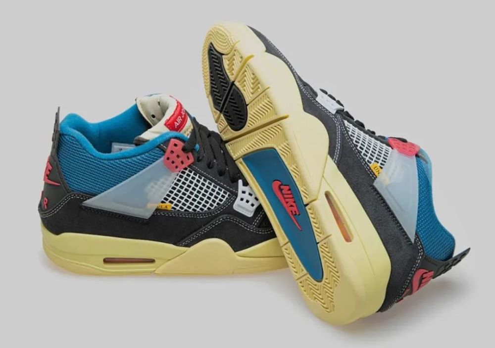 union x aj4这次真不丑了,4款aj系列联名正式公布!