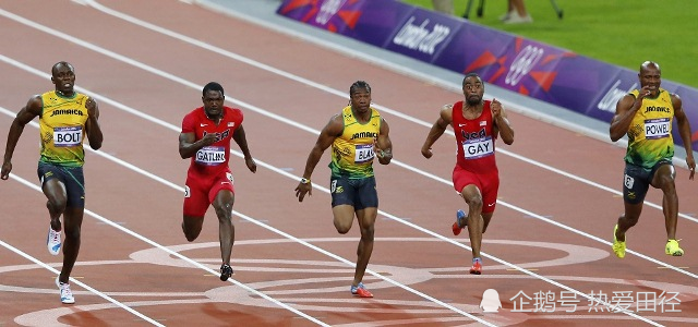 伦敦奥运会上百米五虎首次同台竞技 博尔特力压群雄