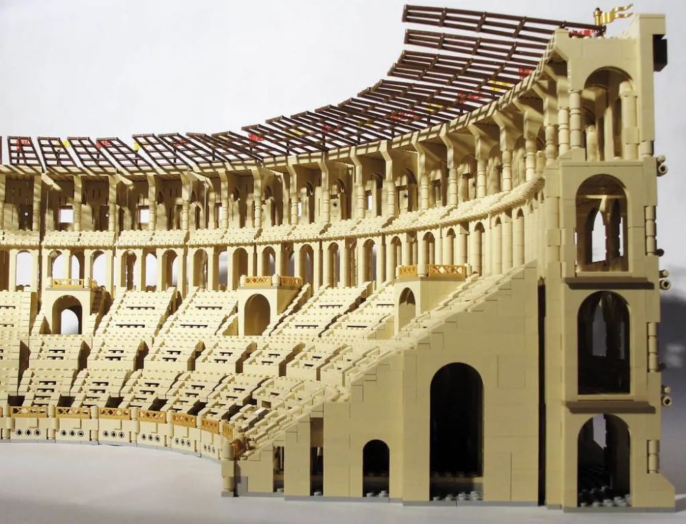 零件数9000 !乐高 罗马竞技场 roman colosseum 即将杀到