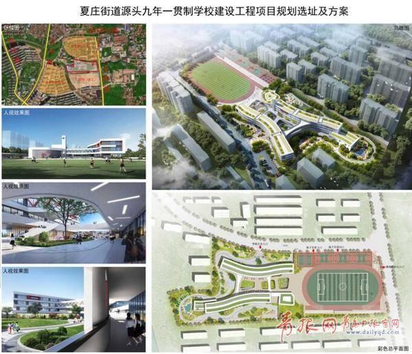 青岛这两个街道要火！将新建5所学校，效果图曝光_腾讯新闻