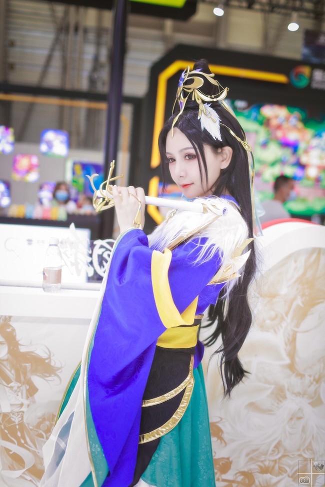 《三国杀》蔡文姬漫展cosplay,水友:漫展颜值的巅峰!