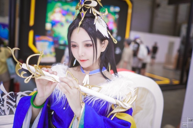 《三国杀》蔡文姬漫展cosplay,水友:漫展颜值的巅峰!