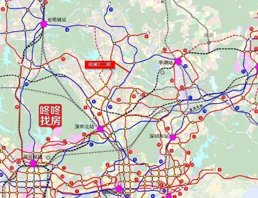 时隔四年,龙华行政中心地铁综合体再推新:观澜汇二期