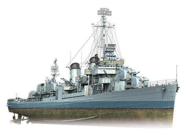 美国海军历史上确实曾属于一艘弗莱彻级驱逐舰,但其舰名并不是"灰猎犬