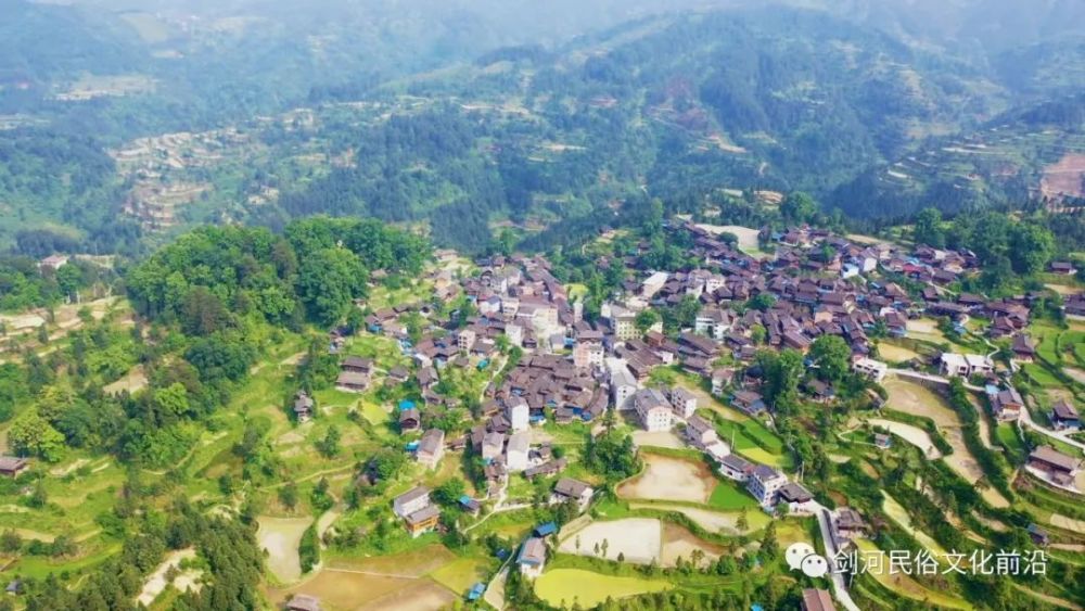 贵州山顶上的风景—剑河美丽乡村行久仰镇摆伟村