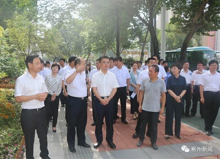 彬州市考察团赴宝鸡市考察学习项目建设工作