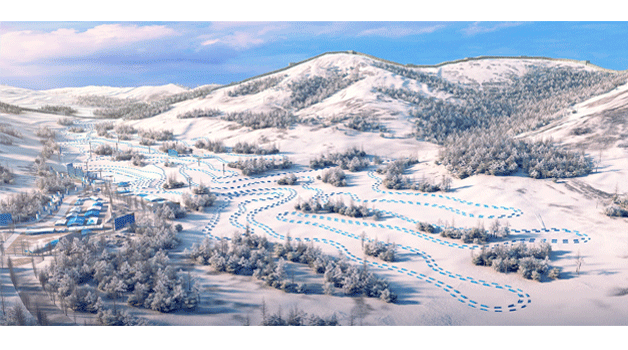 比赛场地残奥越野滑雪是开展最为广泛的一个残疾人冬季项目,从第1届恩