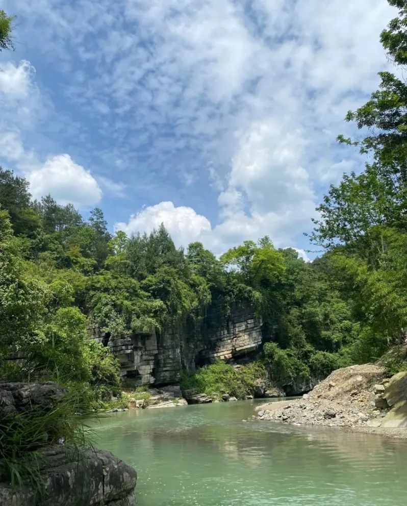 5h刹拢!重庆周边超小众耍水地,人少景美还免费!