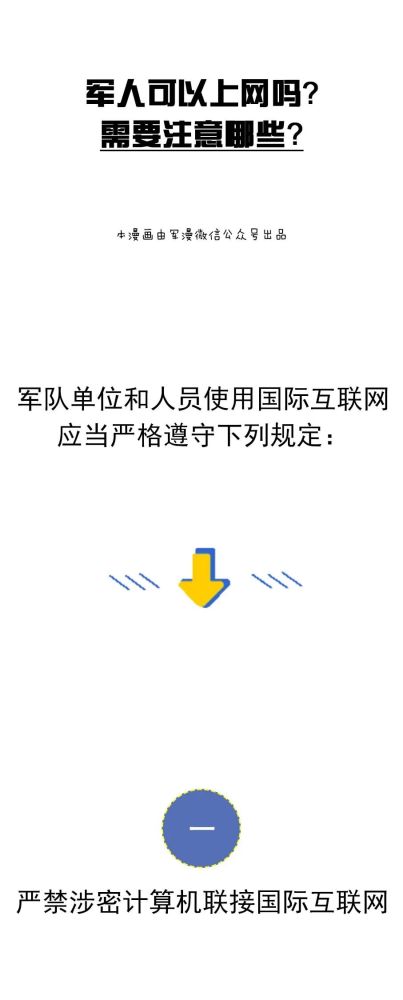 军人可以上网吗?这些规定及事项要知道