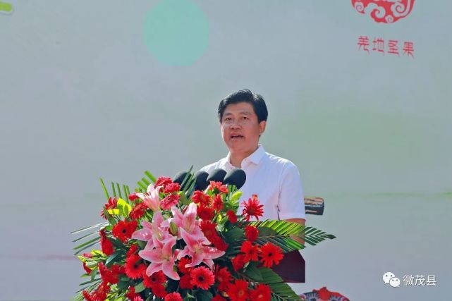 茂县县委常委,常务副县长杨健致辞