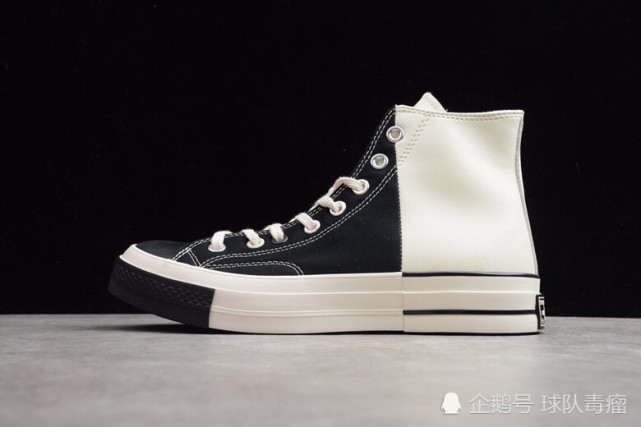 匡威conversechuck1970拼接双鞋黑白