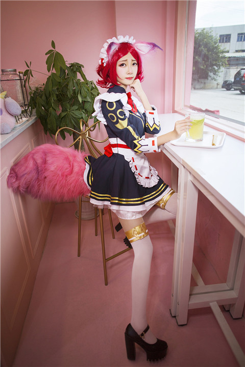 《王者荣耀 女仆妲己cosplay