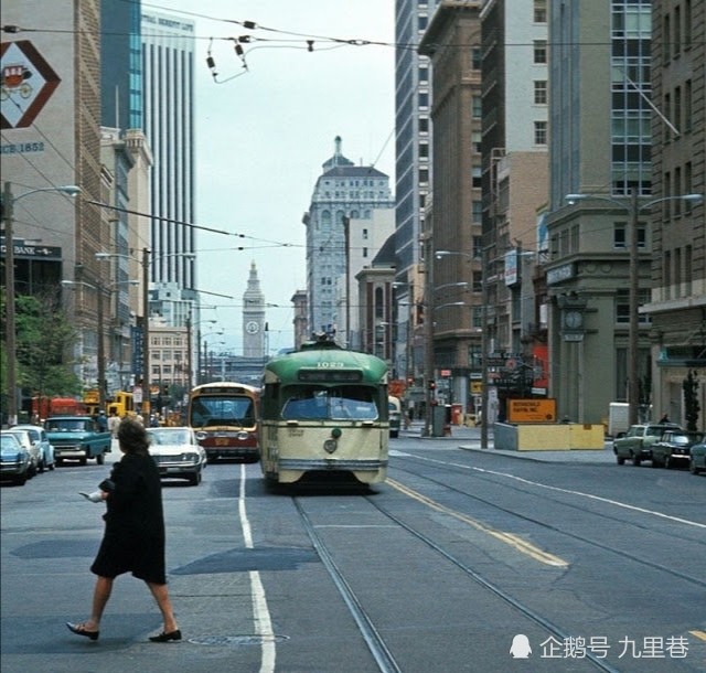 七十年代的旧金山街头