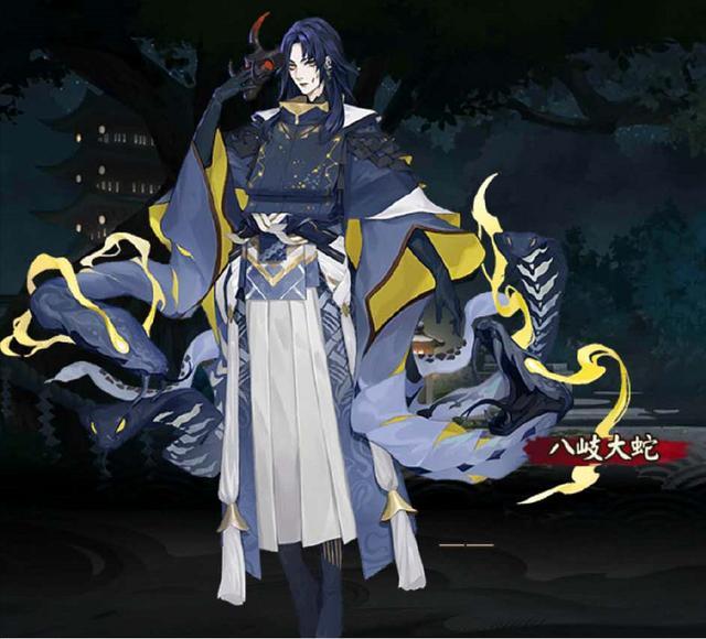 阴阳师八岐大蛇sp染色皮在活动中提前曝光这个皮肤配色很优秀
