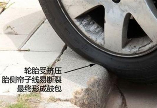 汽车轮胎最大的克星不是钉子，路上常见的这3种东西，才是慢刀子