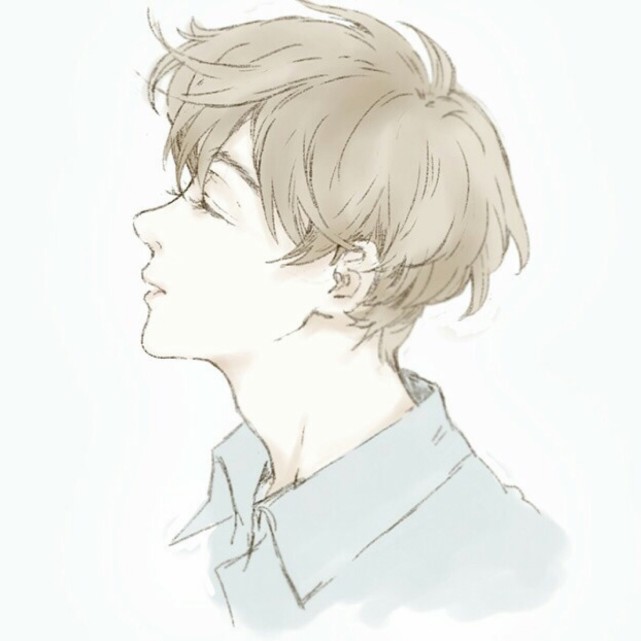 动漫男生头像:因为懒得除草,所以不再种花.