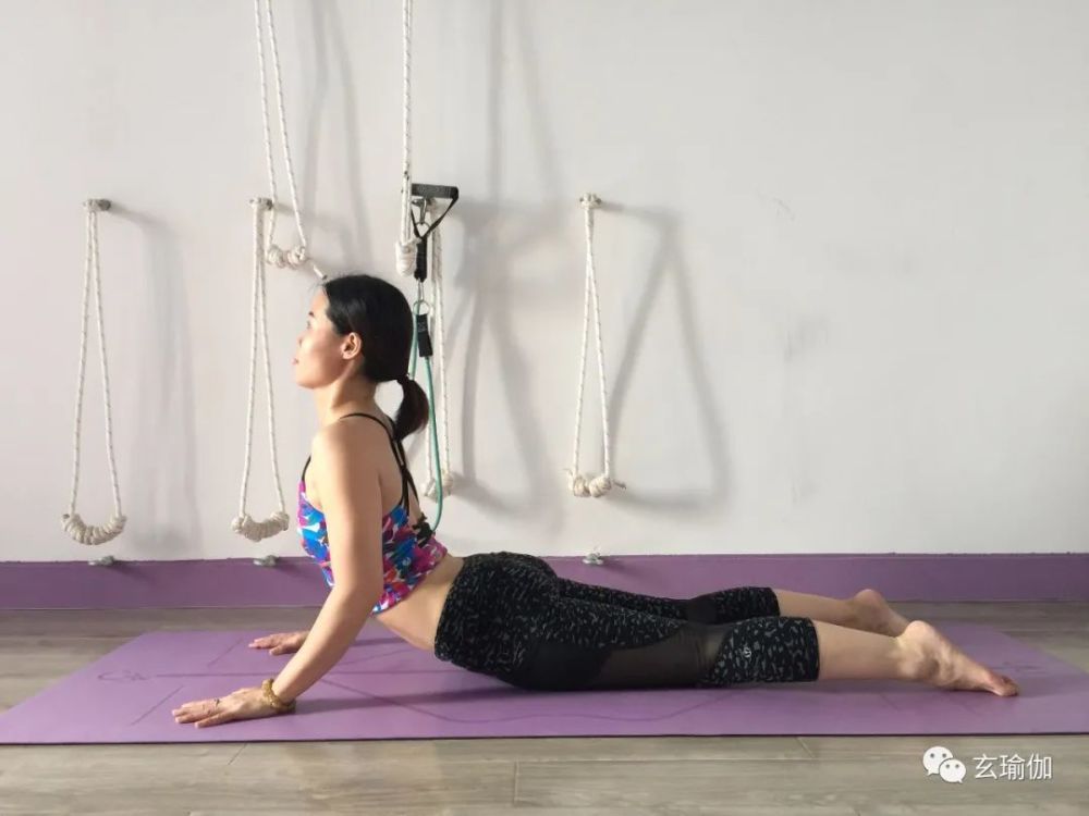 瑜伽眼镜蛇式-增强脊柱的柔韧性，缓解背部酸痛