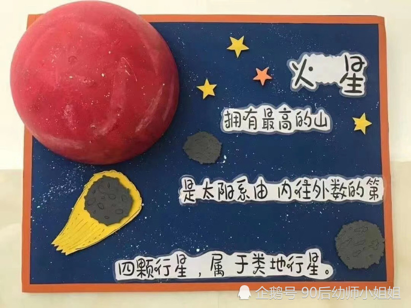 小汪老师今日分享:八大行星环创,需要的收藏自取哦
