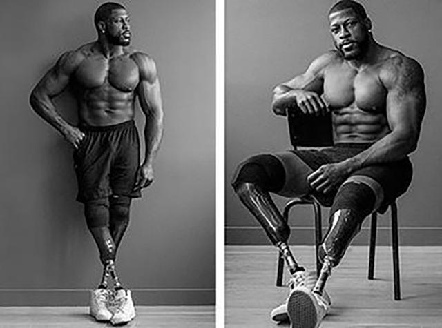 这位浑身肌肉的男人，四岁失去了双腿，却靠惊人毅力获得了冠军