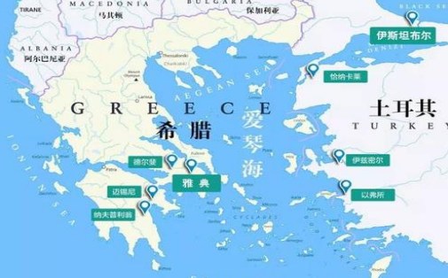 土耳其希腊接近战争边缘,法国直接声明支持希腊,地不