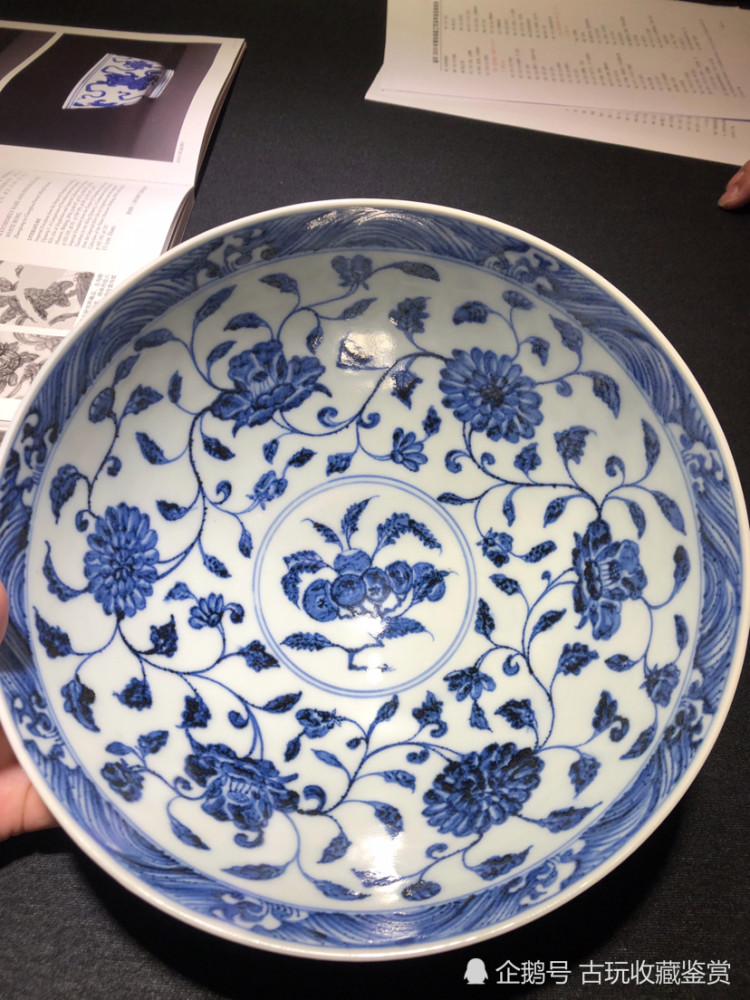 北京诚轩春拍重器：明永乐青花缠枝花卉纹莲子碗