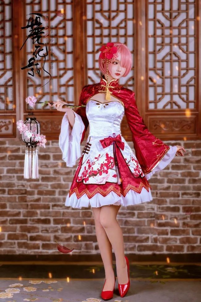 re:从零开始的异世界生活 cos 拉姆旗袍