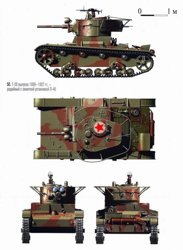 二战兵器高清图精选集,苏联t-26轻型坦克和t-28中型坦克