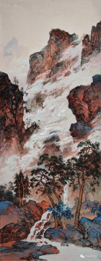 这是青年画家熊斌笔下的一组作品,他运用油画的材料,以多层次罩染的