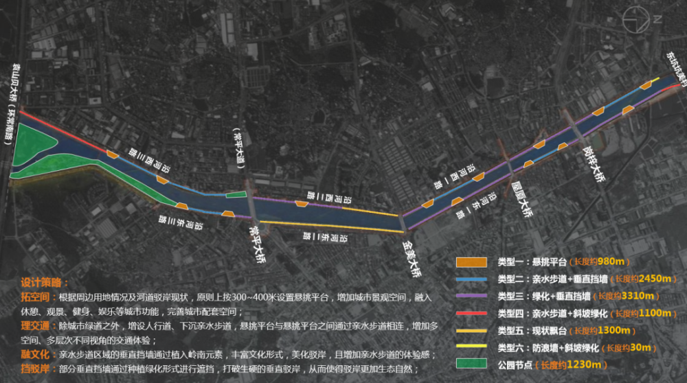 (图片来源:寒溪河"一河两岸"江景工程规划图)