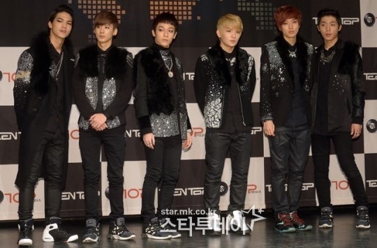 韩国男团teentop组合经典图集集锦五