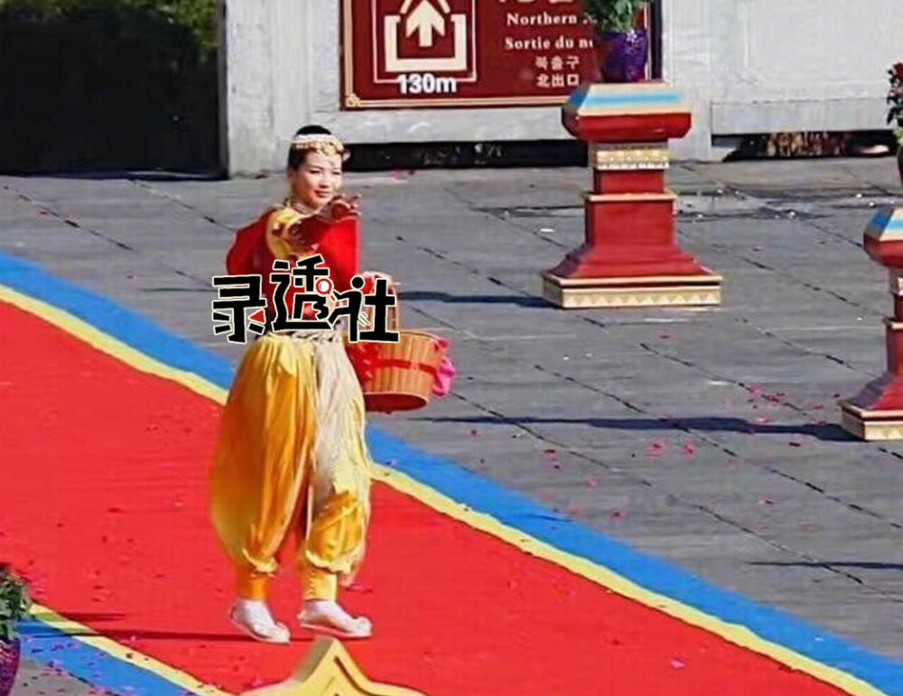 刘涛大理录制《奔跑吧》慕沙公主回来了(图)