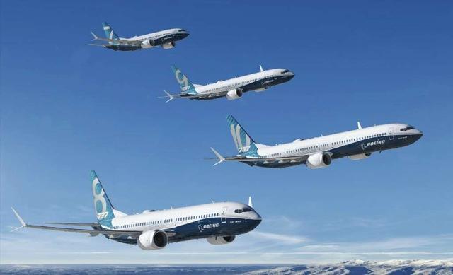 图为737max客机