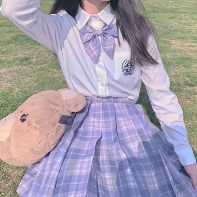 不露脸jk女生头像:好看的jk制服女生头像