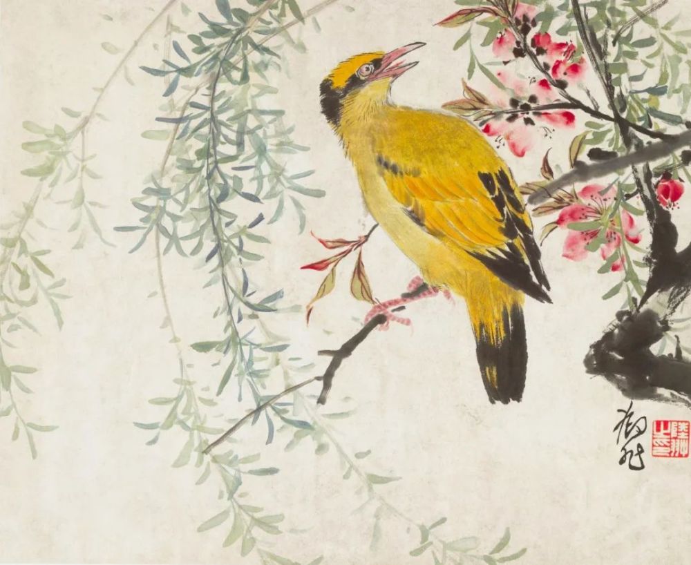 陆抑非课徒稿 禽鸟花卉(之一)陆抑非课徒稿 禽鸟花卉(之一)陆抑非课