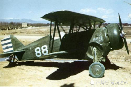 中国空军二战时的主力战机,霍克-3型战斗机