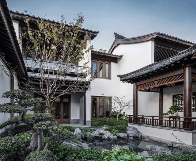 中式庭院别墅 景观设计 伍道国际 建筑设计 gad